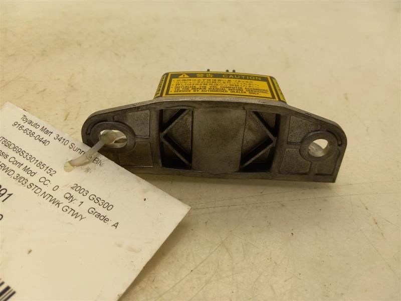 01-05 LEXUS GS300 3.0L RWD AT CHASSIS ECM NETWORK GATEWAY CONTROL MODULE
