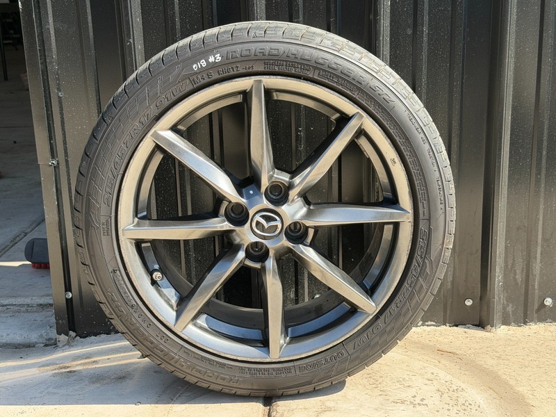 2018 MIATA MX5 WHEEL W/ TIRE ROAD HUGGER GTZ 7/32" 215/45R17 #3 #022