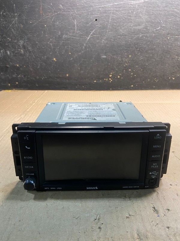 2008 2013 Jeep Dodge Chrysler Screen Display CD Player Satellite Radio Y7629 DG