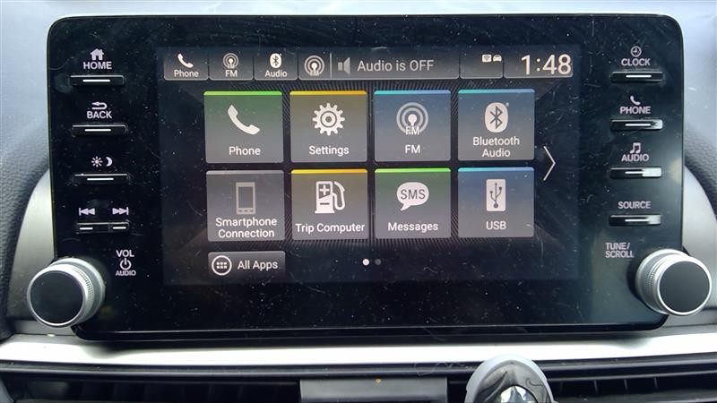 2018-2022 Honda Accord 8.0" NON-NAV Radio Stereo Menu Info Display Screen Oem