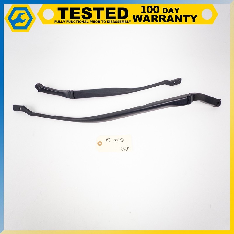 14-19 MASERATI QUATTROPORTE GHIBLI FRONT LEFT RIGHT WINDSCREEN WIPER ARM SET OEM