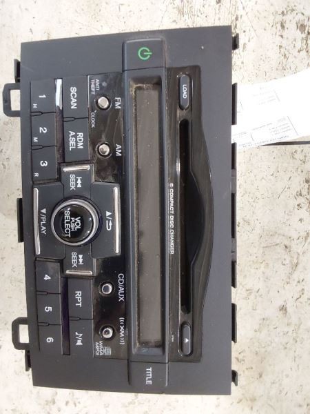 2010-2011 Honda CR-V Radio AM-FM-6CD With Satellite Radio 39100SWAA11
