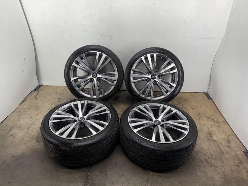INFINITI Q50 2014-2024 OEM RIMS WHEELS TIRES SET OF 4 19X8.5"