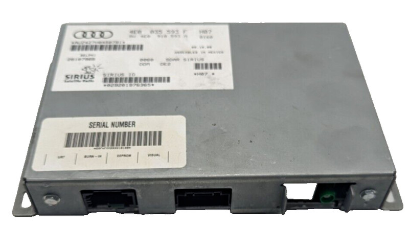 2009-2016 Audi A4 B8 Sirius Satellite Radio Receiver 4E0035593 OEM