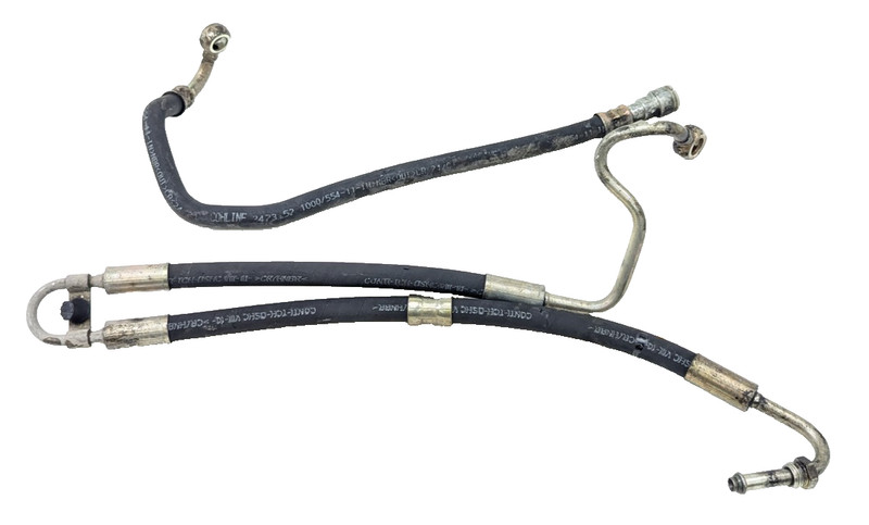 01-06 Bmw E46 3 Series Power Steering Lines Hoses Pair OEM