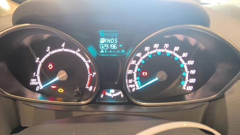 2017-2019 Ford Fiesta Speedometer Instrument Cluster 1.6L MPH