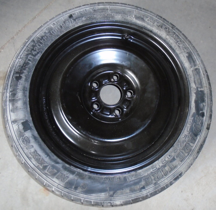 2013 2014 2015 2016 Ford Fusion Rear Back Trunk Spare Tire Doughnut Wheel Rim