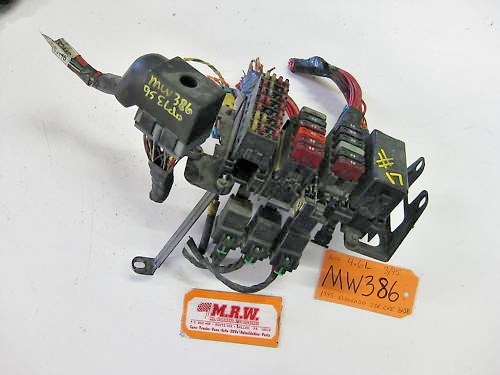 FUSE BOX RELAY SWITCH PANEL 4.6L ENGINE MOTOR CAR 1995 ELDORADO SEVILLE DEVILLE