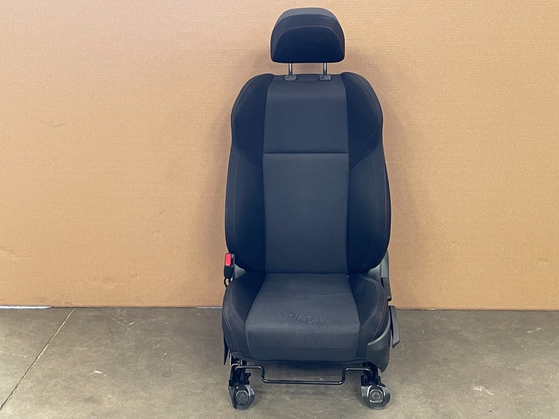 2015-2021 Subaru WRX Front Left Driver Seat Cloth W/Red Stitching 1437 OEM