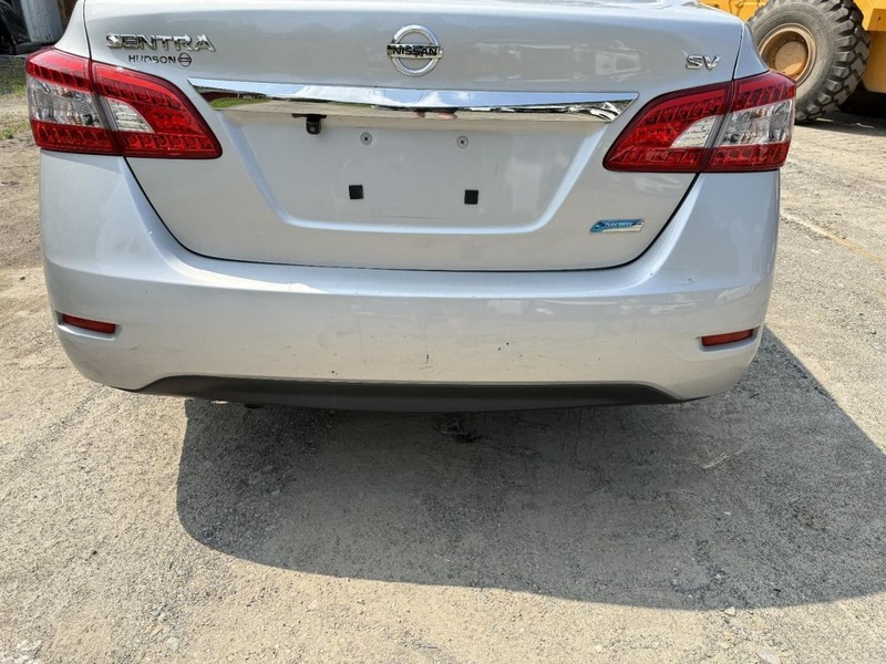 2013-2015 Nissan Sentra Rear Bumper Cover Parking Gauges Silver