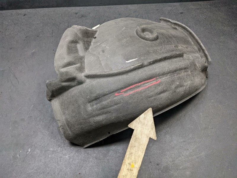 Front Left Fender Liner Rear Splash Shield 2016 Audi A6 4G0821133 2016