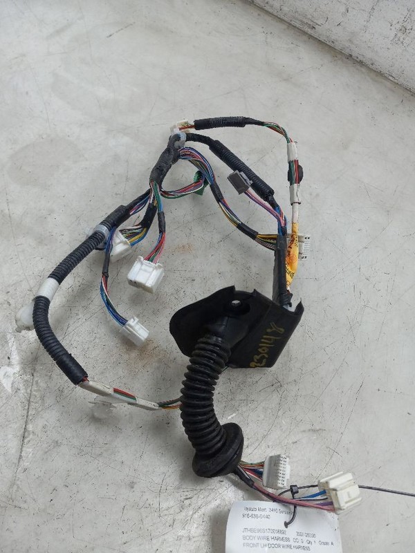 2007 LEXUS GS350 3.5L RWD AT DRIVER SIDE FRONT DOOR WIRE HARNESS
