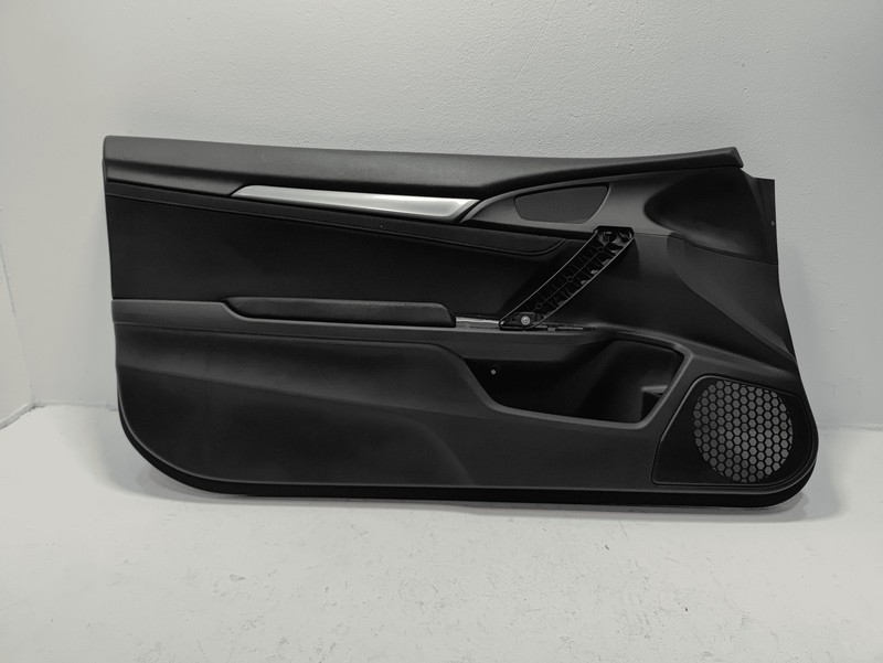 2017-20 HONDA CIVIC COUPE SI FRONT DRIVER DOOR INTERIOR PANEL COVER TRIM OEM