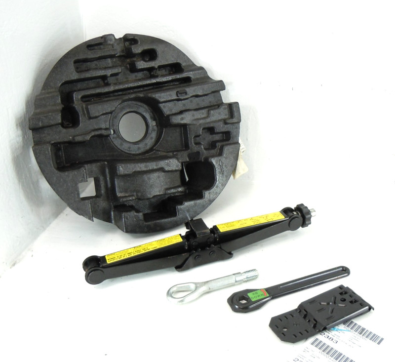 2008 08 Mercedes-Benz GL450 Spare Tire Jack Kit W/ Housing OEM *SEE NOTES*