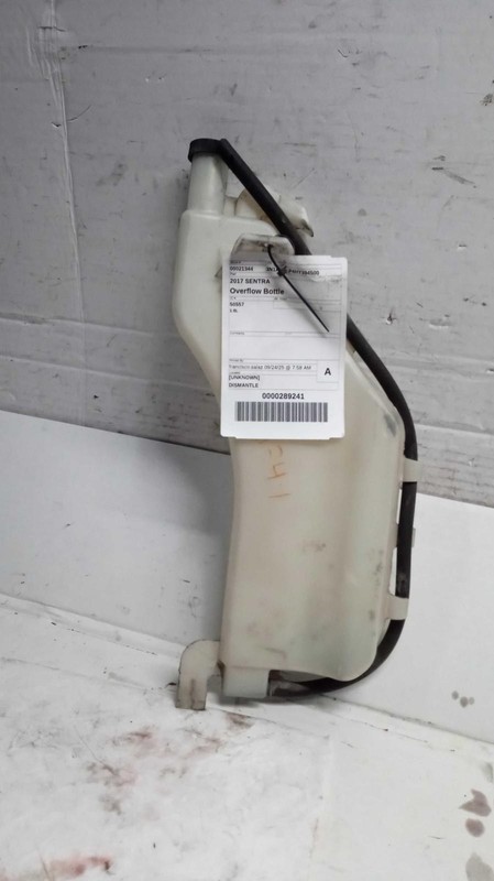 2017 Nissan Sentra Engine Coolant Reservoir Grey OEM 1.8L 217103SH0A