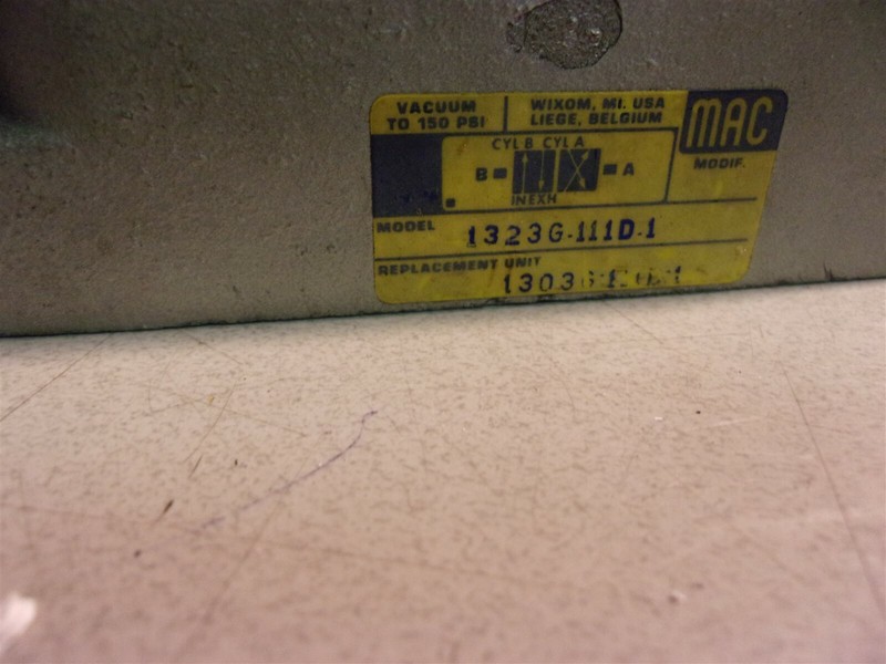 MAC 1323G-111D1 Replacement Unit 13036 *FREE SHIPPING*