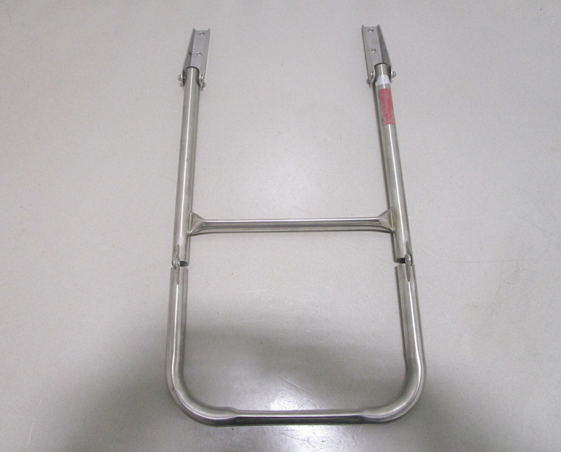 1990 Larson All American 190 Boat Fold Up 2 Step Aluminum Swim Ladder 23"