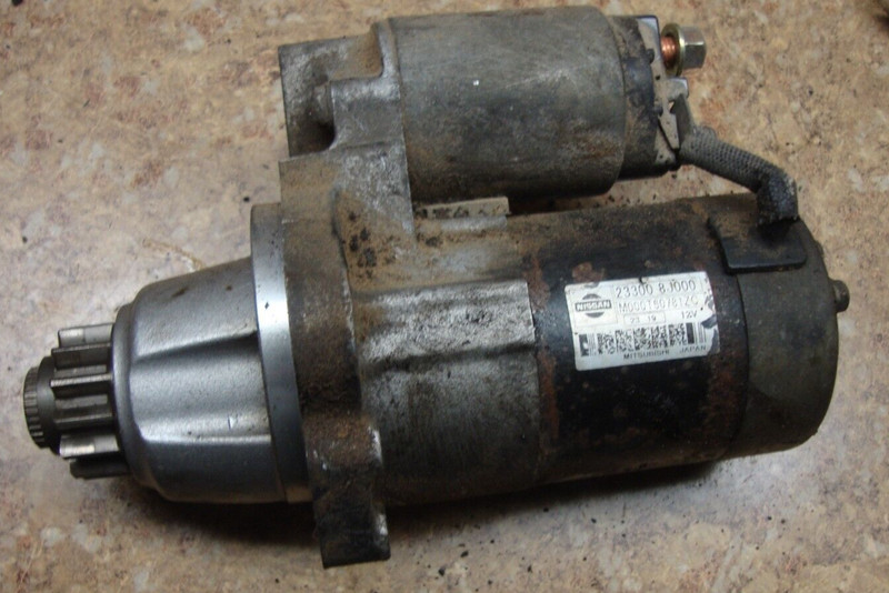 2003 Nissan Altima 2.5S 2.5 L S SL Engine Electric Starter Motor Starting 03
