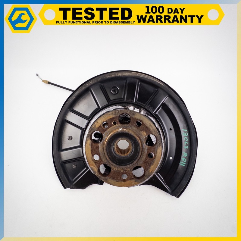 12-18 MERCEDES-BENZ CLS550 E550 REAR RIGHT SIDE SPINDLE KNUCKLE HUB OEM