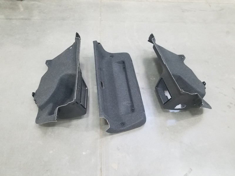 2024 BMW M3 CS xDrive G80 Trunk Trim Panels #7239 C1