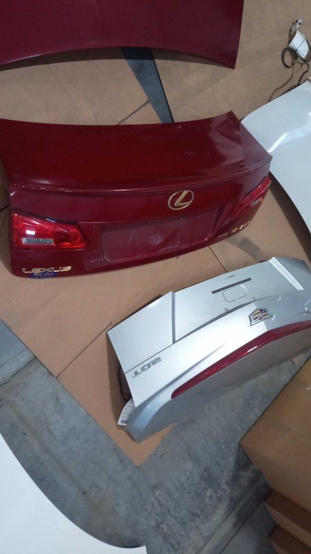 2007 Lexus IS250 Red Deck Lid OEM Used 176718 4DR Sedan 200k Mileage