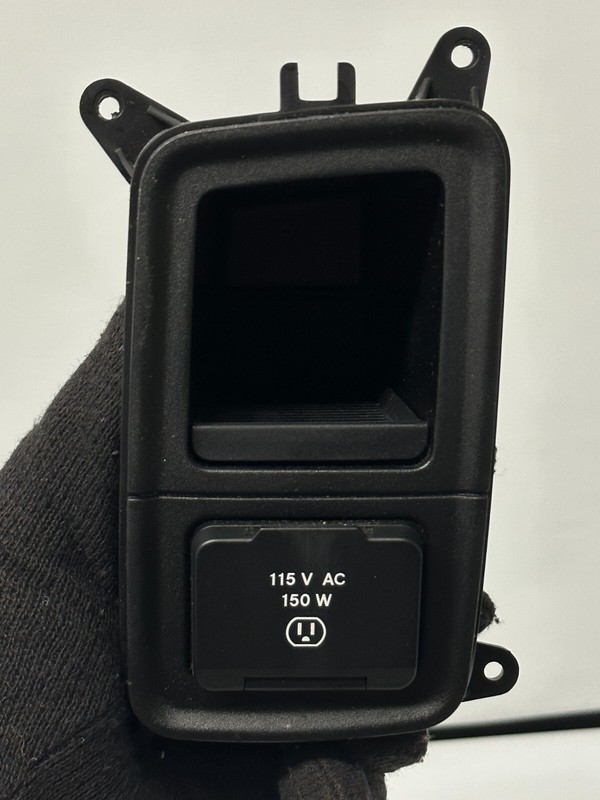 ✅2013-2022 Ram 1500-3500 Dash Storage Pocket Outlet Plug 115V AC OEM Used Mopar