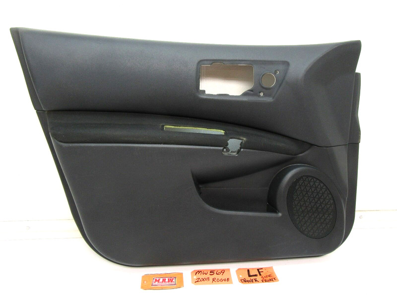 DOOR PANEL SPEAKER COVER ARM REST DRIVER SIDE FRONT BLACK LF for NISSAN ROGUE 08