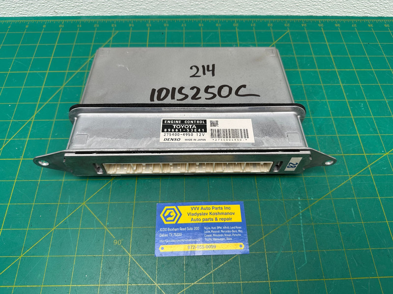 10 Lexus IS250 IS350 ENGINE CONTROL MODULE ECU ECM OEM
