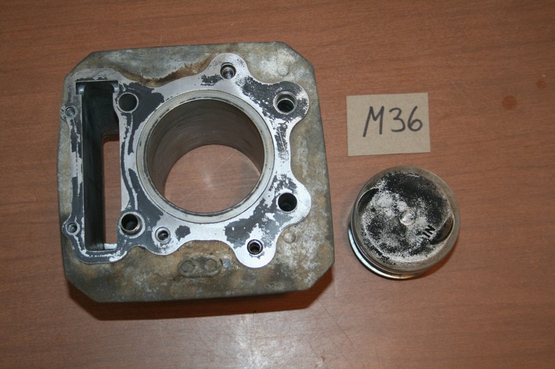 1987 Honda ATC 250ES Big Red Engine Cylinder Jug Piston 85 86 87