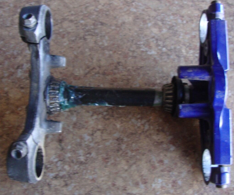 1996 Suzuki Katana GSX600F GSX 600 GSX600 F Triple Tree Fork Clamp Top Bottom L6