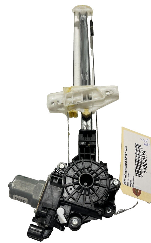 2016-2021 Honda Civic Rear Left Driver Side Door Window Regulator & Motor OEM