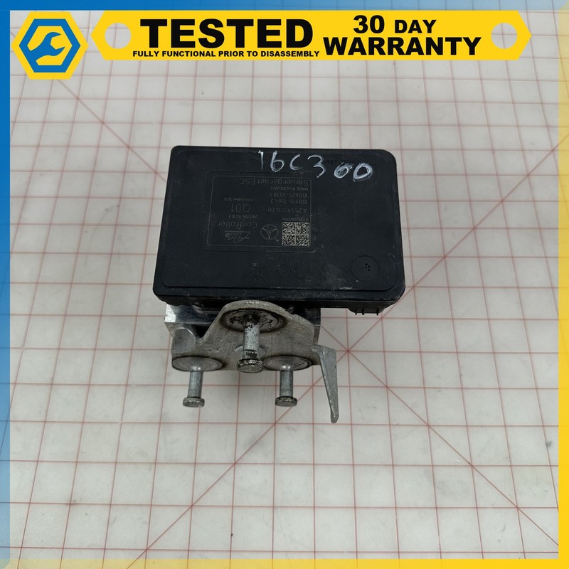 15-21 Mercedes C300 W205 ABS ANTI LOCK BRAKE PUMP CONTROL MODULE OEM