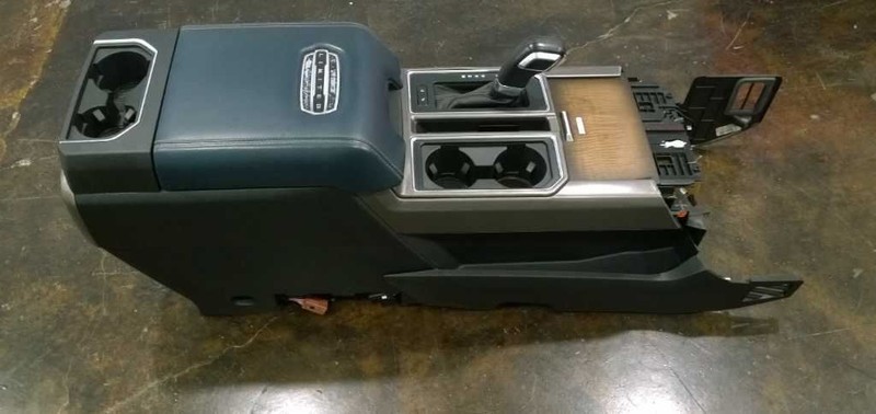 17 18 19 20 F150 LIMITED FULL FLOOR CENTER CONSOLE OEM 3446-166
