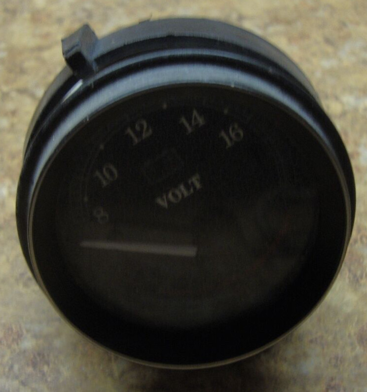2001 Harley Davidson Electra Glide FLHTCI Gauge Instrument Volt Meter Voltage 01
