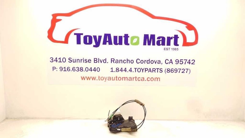 07-14 TOYOTA CAMRY PASSENGER SIDE FRONT DOOR LOCK ACTUATOR ASSEMBLY