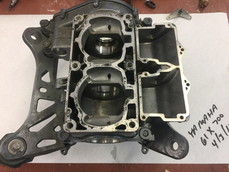 Yamaha Waverunner 700 61X Engine Crankcase Assy FRESHWATER! 61X-15100-00-94
