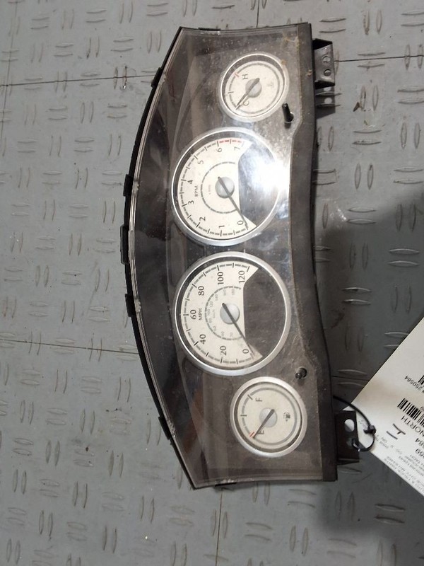 Speedometer 4 Pod Cluster Black Numbered Gauges Fits 08 CARAVAN 3477689