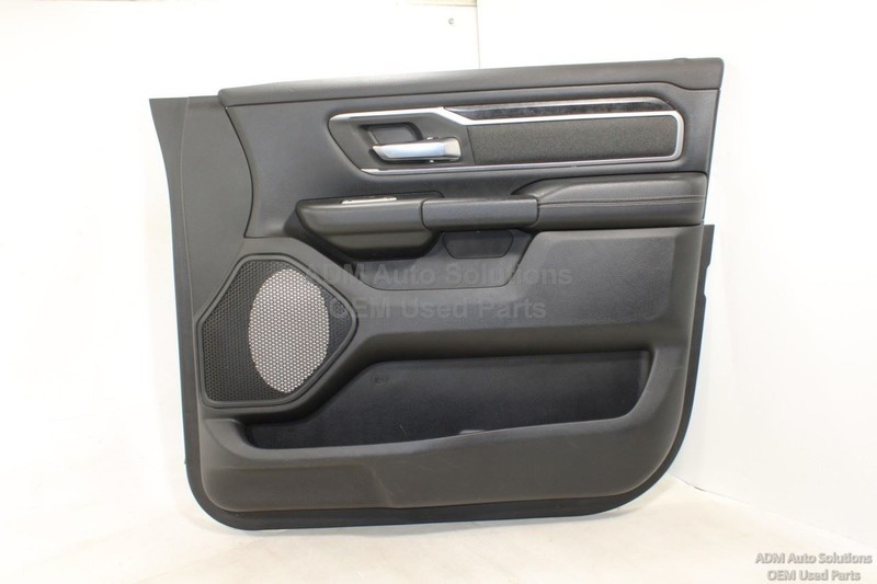 2019-2025 RAM 1500 5TH GEN FRONT RIGHT PASSENGER SIDE DOOR PANEL TRIM /BLACK OEM