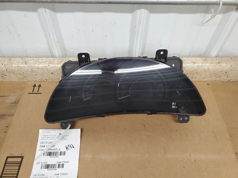 Speedometer Cluster MPH VIN B 5th Digit Hybrid 4 Cylinder Fits 07 CAMRY 292466