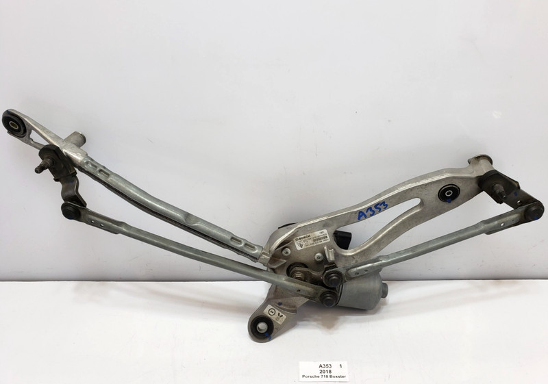 ✅ 2012-2025 OEM Porsche 718 Boxster 982 Windshield Wiper Linkage Motor 36k