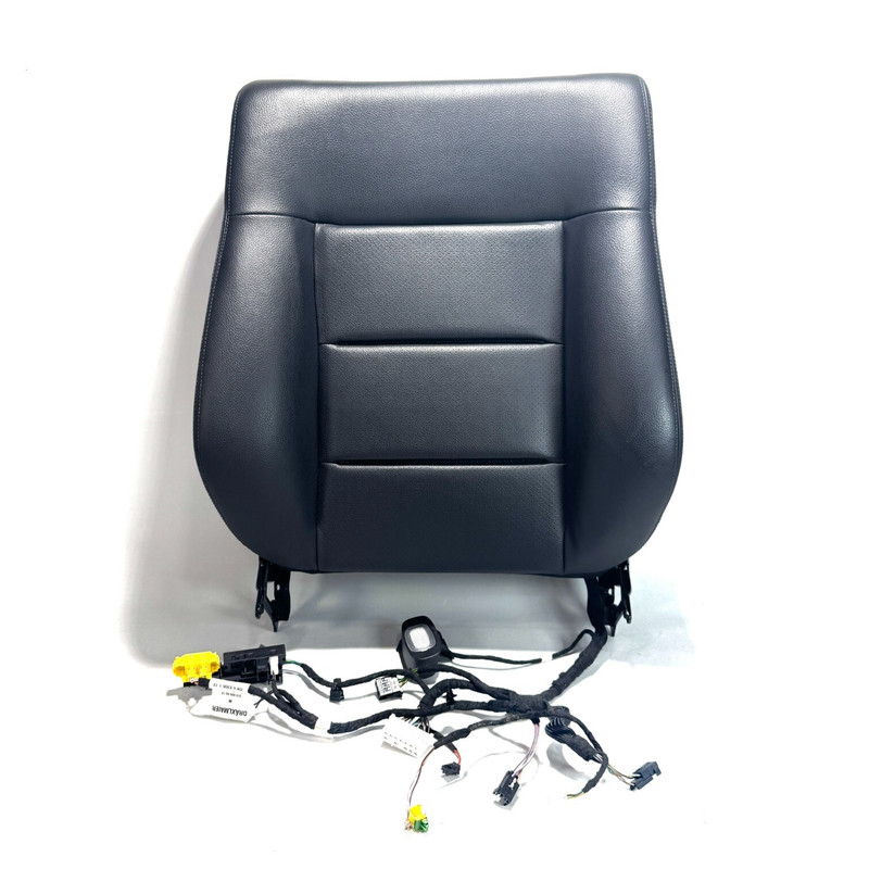 2010-2013 MERCEDES W212 E350 E550 FRONT LEFT DRIVER UPPER SEAT CUSHION BLACK OEM