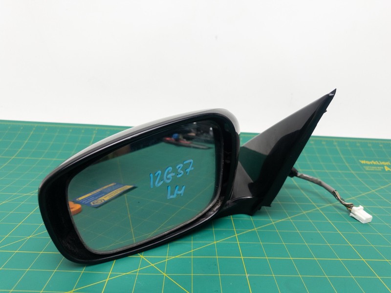 INFINITI G35 sedan HEATED LEFT DRIVER SIDE REAR VIEW DOOR MIRROR Gray KAD OEM