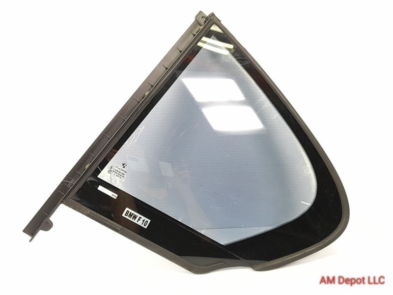 2011 BMW 535i 528i 550i F10 Rear Left Door Vent Quarter Glass Tinted 51357311245