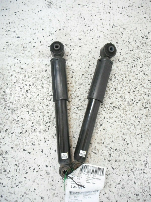2016 16 Kia Forte Rear Left Driver & Right Passenger Shock Absorber Set OEM