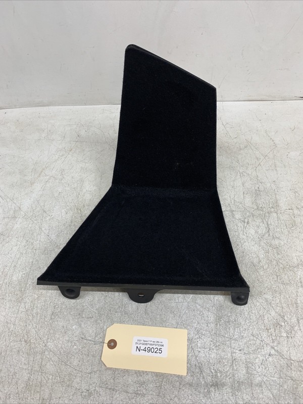 20-22 Tesla Y Rear Trunk Right Side Pocket Bracket Trim 1492956-00-C 49025 U16