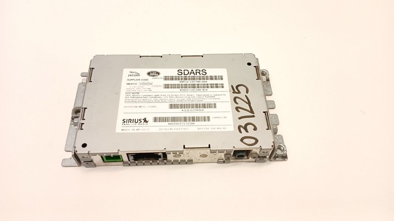 12-15 JAGUAR X351 XJ XJL XJR SIRIUS SATELLITE RADIO CONTROL MODULE OEM 031225