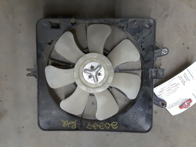07 08 HONDA FIT RADIATOR FAN MOTOR FAN ASSM GASOLINE CONDENSOR 74222