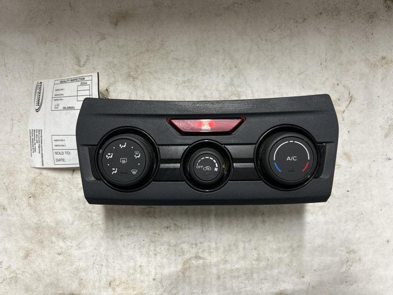 18-'20 SUBARU XV CROSSTREK manual temperature control panel OEM 1 Year Wnty!