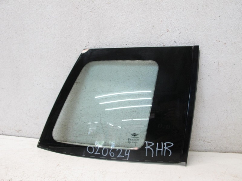 11-16 MINI COOPER S COUNTRYMAN R60 QUARTER WINDOW GLASS REAR RIGHT OEM 020624
