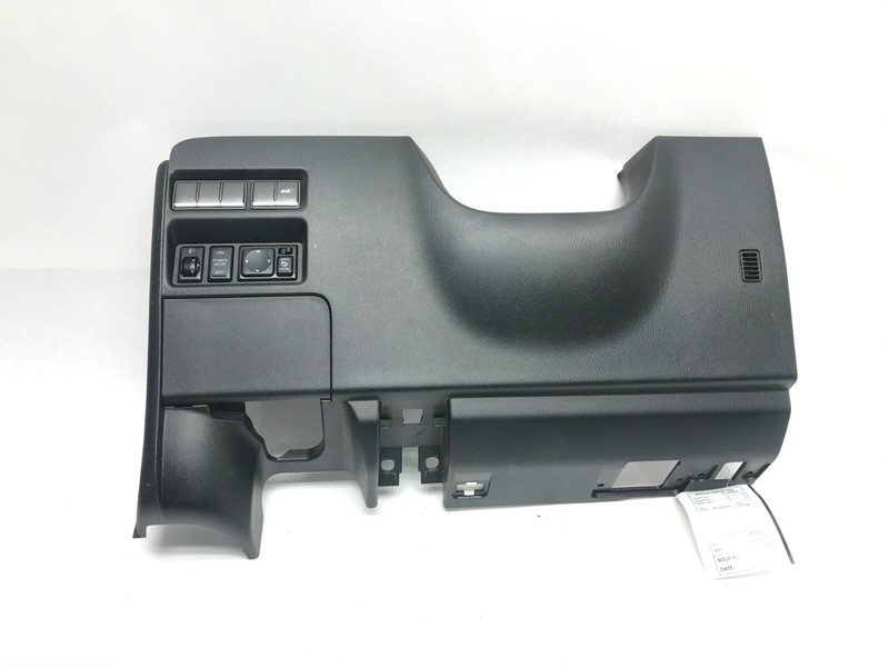 11-13 INFINITI QX56 LEFT DRIVER LOWER KNEE TRIM COVER BOLSTER OEM